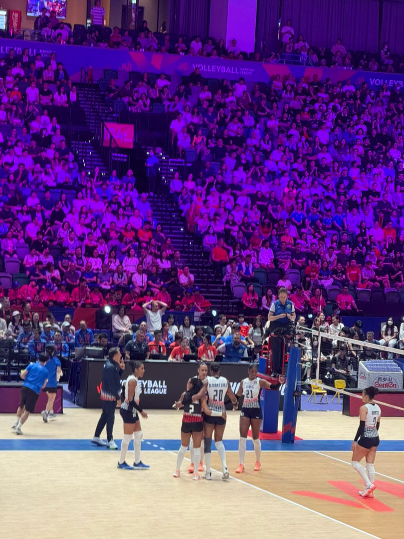 中国女排1-3不敌多米尼加女排，第四局太可惜了！中国女排vs多米尼加女排2026