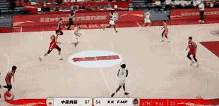 中国男篮主帅郭士强真是太有迷惑性了！在今天进行的中国男篮和塞尔维亚KK FMP的
