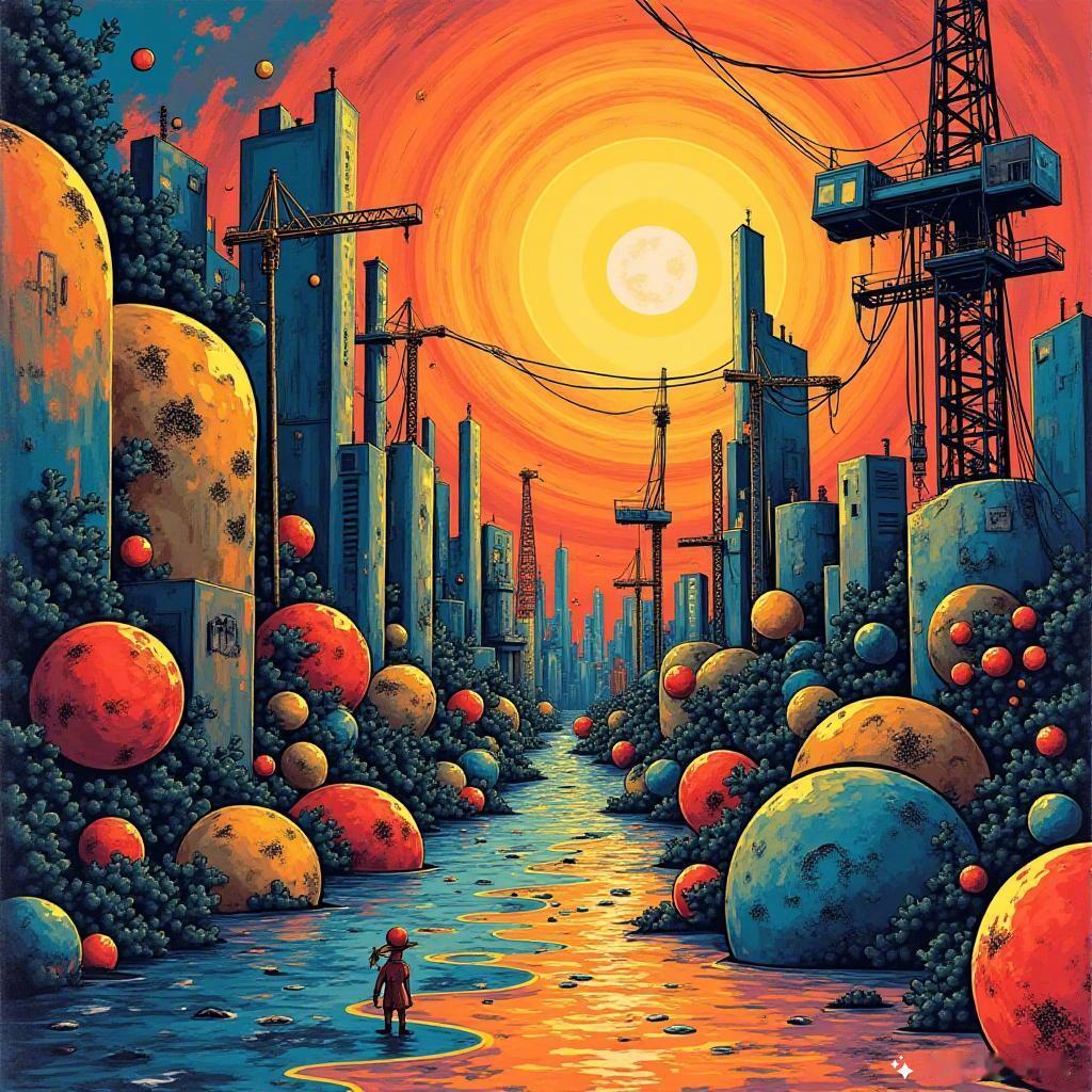 色彩斑斓的复古艺术，愿你心中故事无限，创意常在，生活如画，幸福永伴！ 艺术   