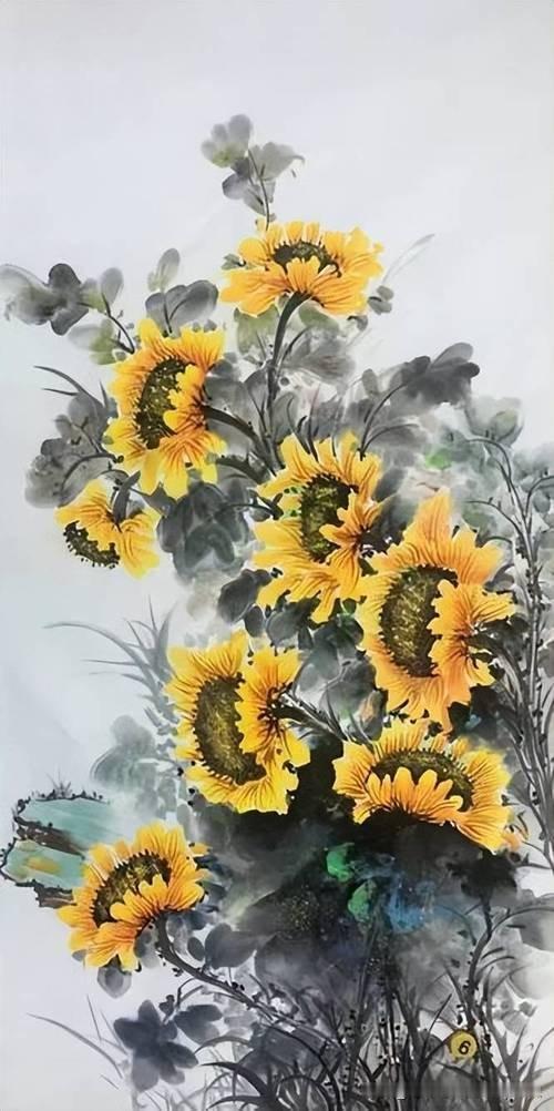 《客中初夏》
——宋.司马光
四月清和雨乍晴，
南山当户转分明。
更无柳絮因风起