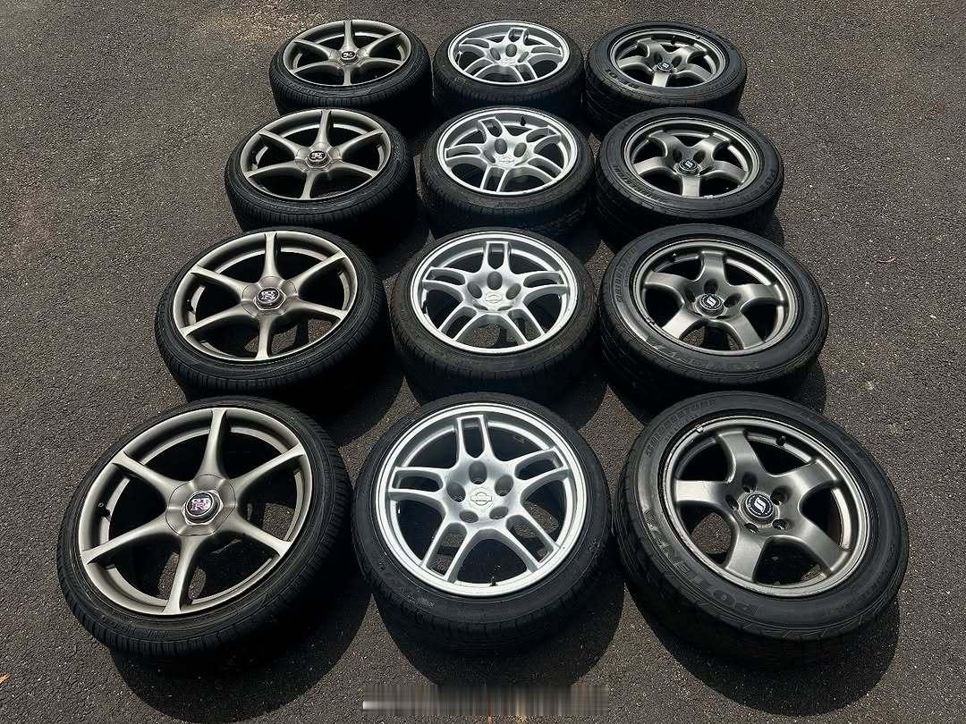 R32→R33→R3416x8 ET30→17x9 ET30→18x9 ET30