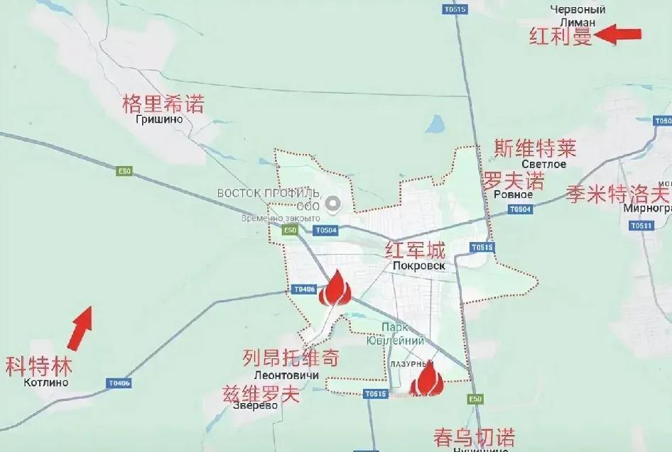 乌军指挥部要求红军城卫戍部队全力保护E50公路。这条公路连接红军城和第聂伯罗彼得