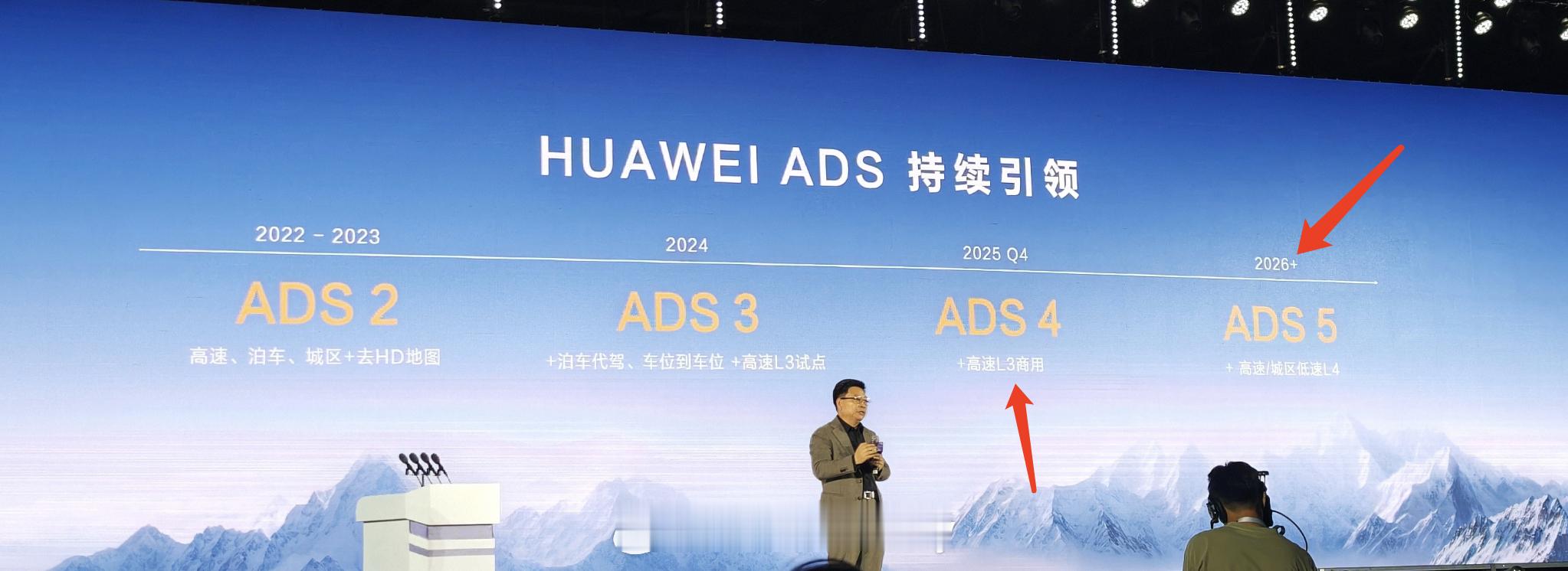 华为ADS辅助驾驶又给了一个时间点2025年Q4—高速L3商用2026年+—高速