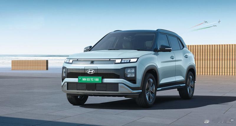 【现代汽车在印度公开 全新纯电动车 Creta Electric 续航473公里