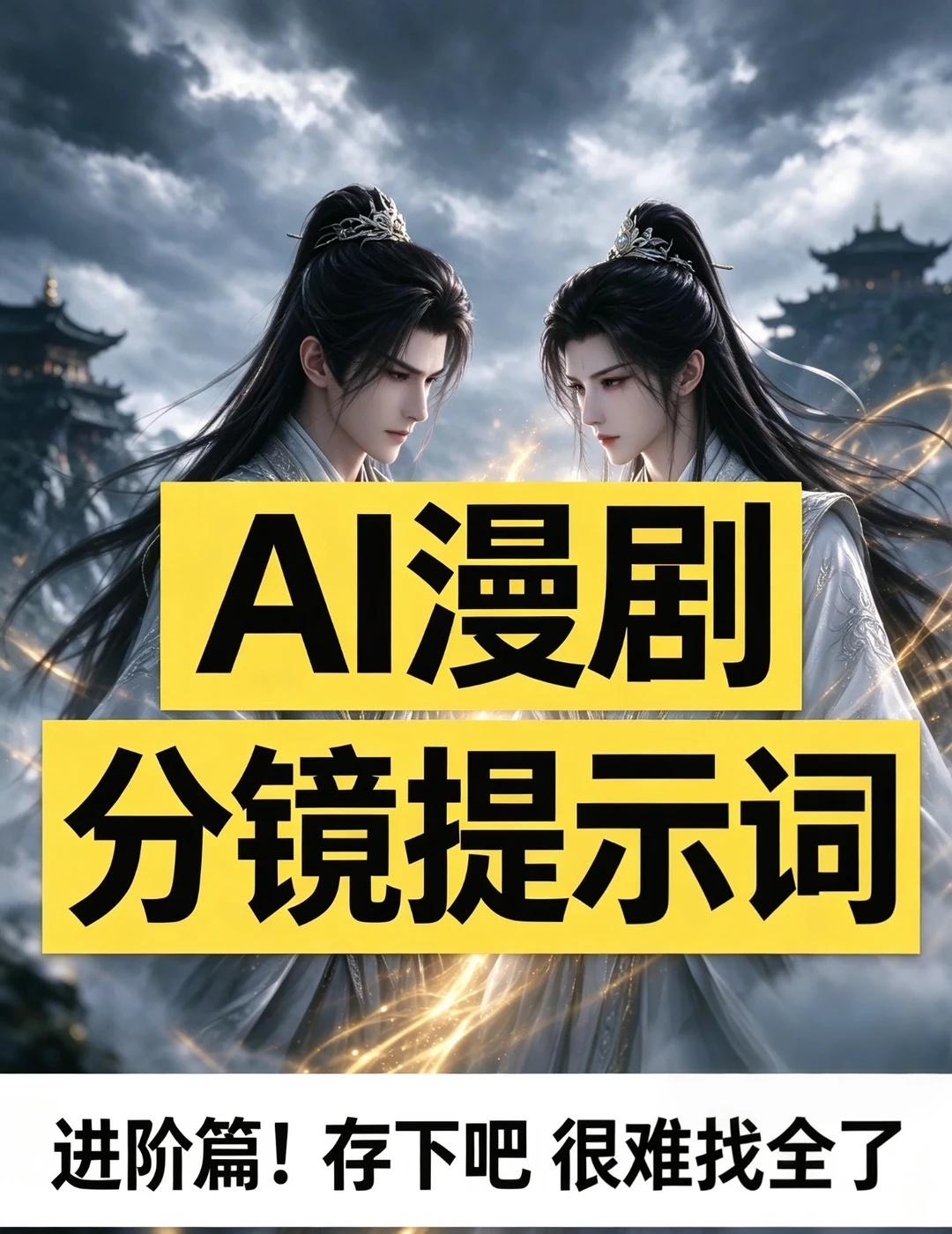 做 AI 漫剧缺镜头灵感？这套分镜提示词收好
AI漫剧howto 漫剧制作 AI