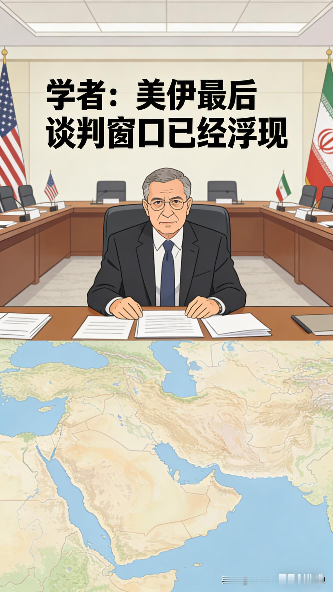 学者直接点破：现在就是美伊最后谈判机会，错过就没了。
 
一边是美军往中东增兵、