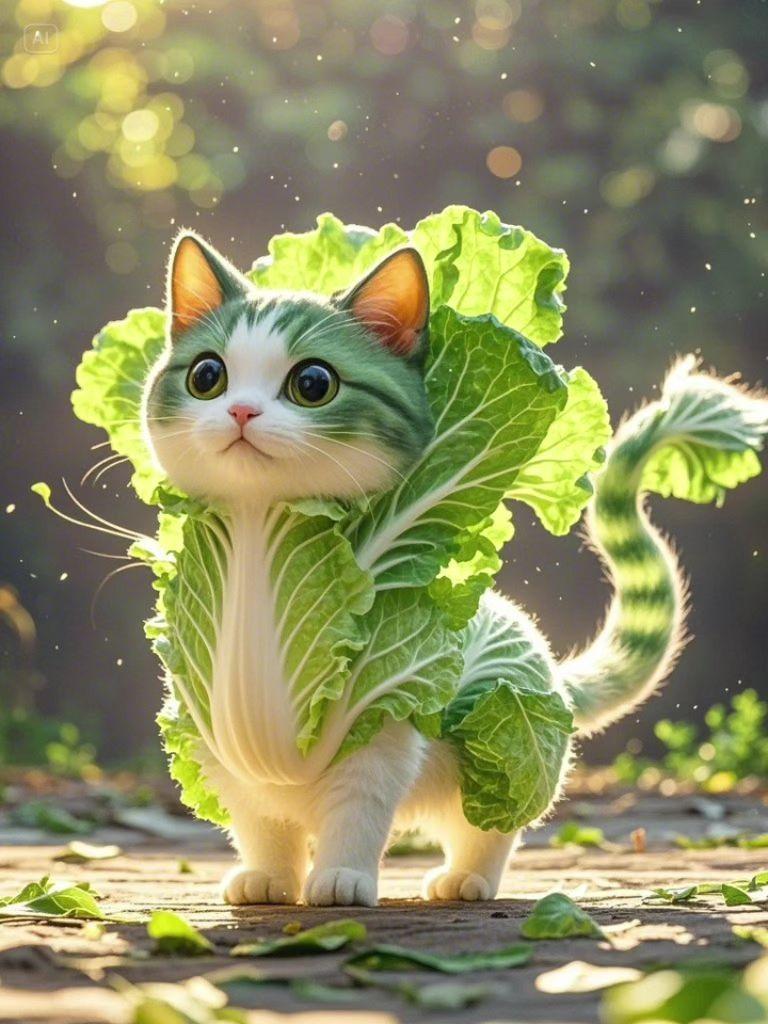 即梦AI 这样的猫猫你们见过吗 治愈系猫咪 喵星人