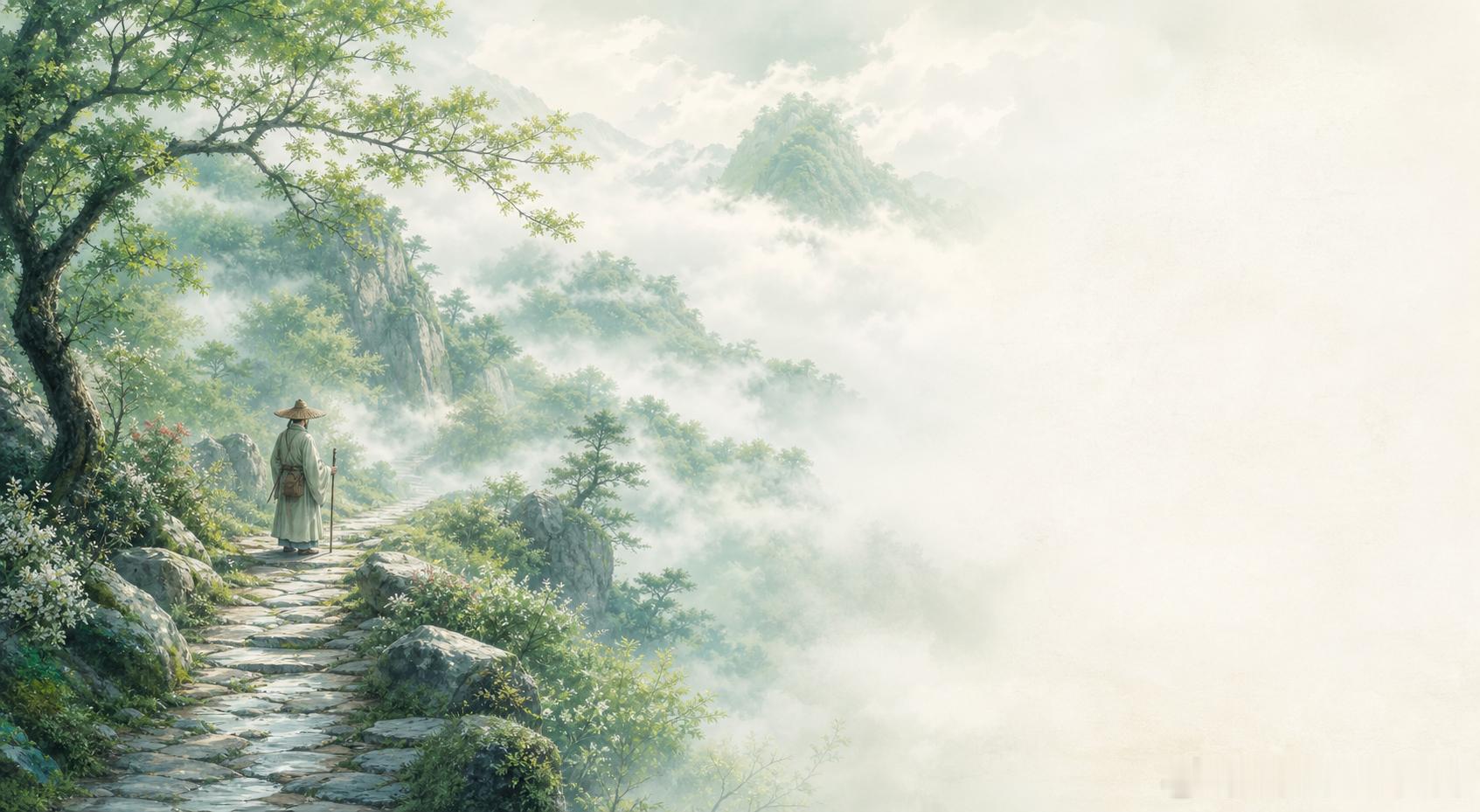张旭《山行留客》很多人喜欢这首小诗，不是因为它辞藻多华丽，而是因为它很会安慰人。