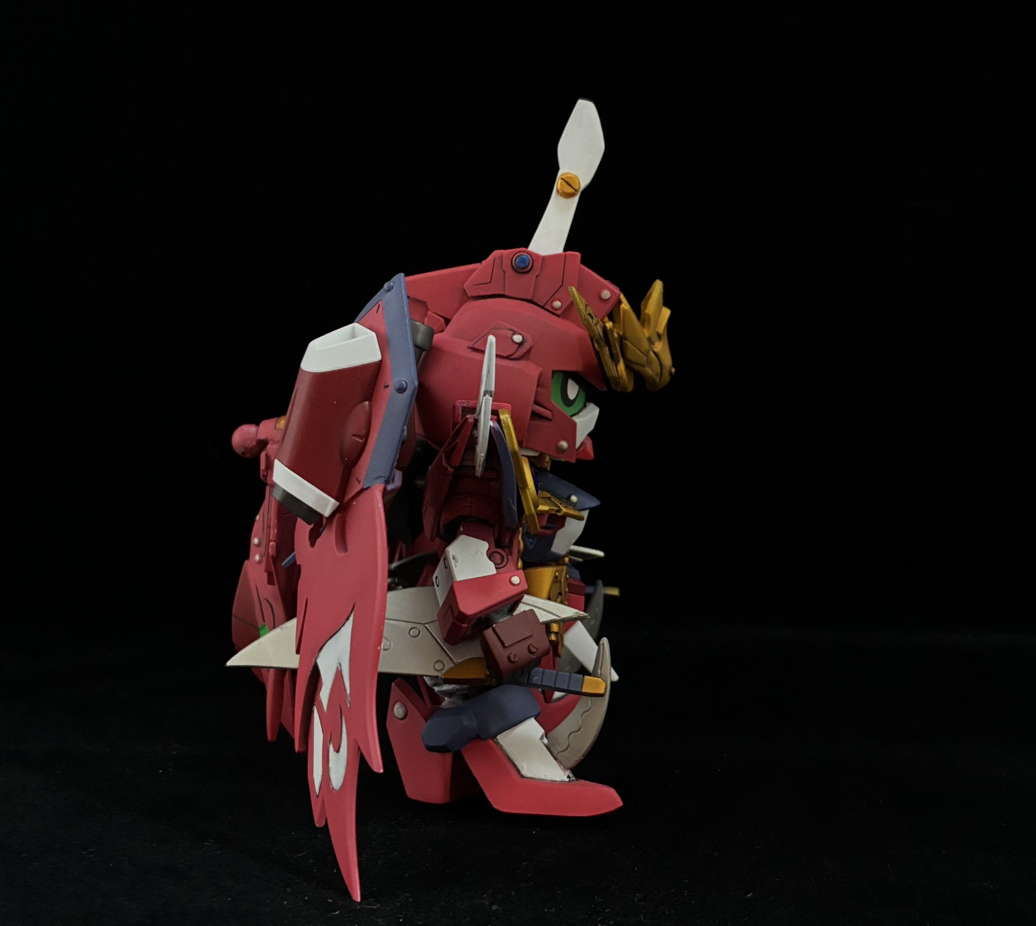 SD天界武者 永世丸（by レコバヤシ）高达模型[超话]高达模型 ​​​