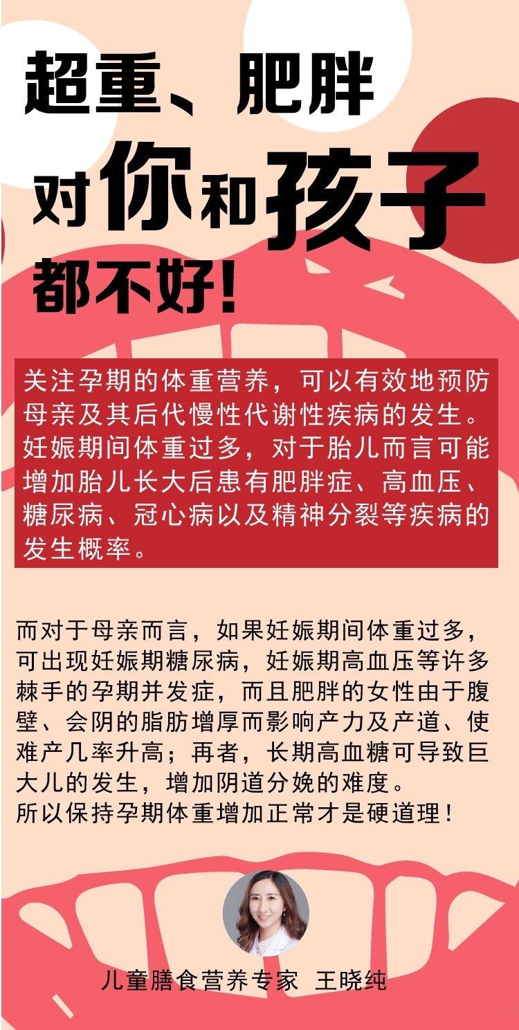 #卢靖姗顺产用了三十六个小时# 关注孕期的体重营养，预防巨大儿，可以减少剖腹产手