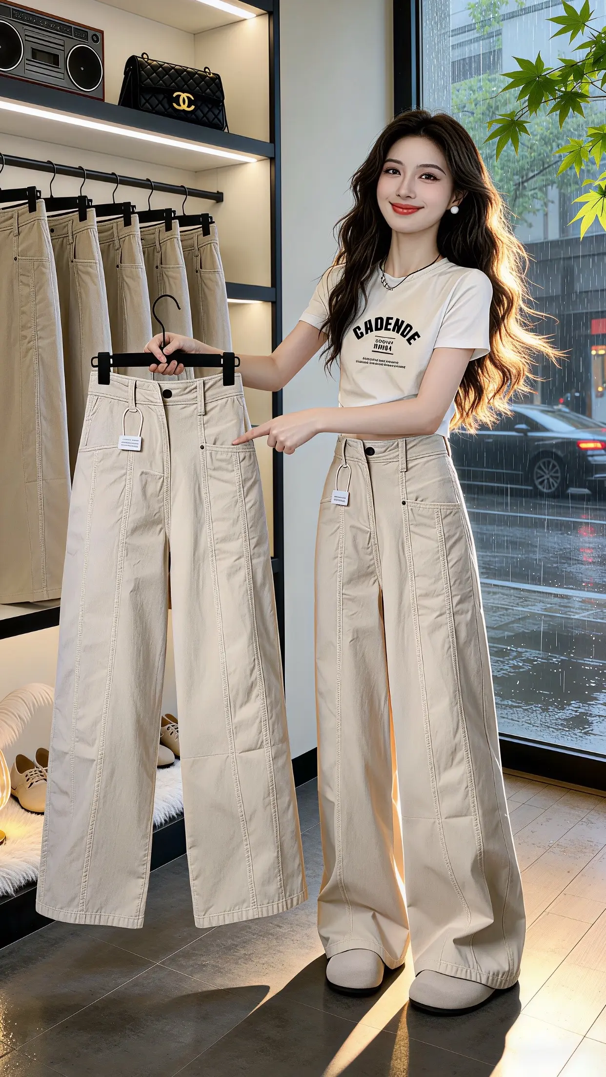 这才是女生们想找的裤子吧 一眼心动的夏季穿搭 穿出自己的风格 工装牛仔...