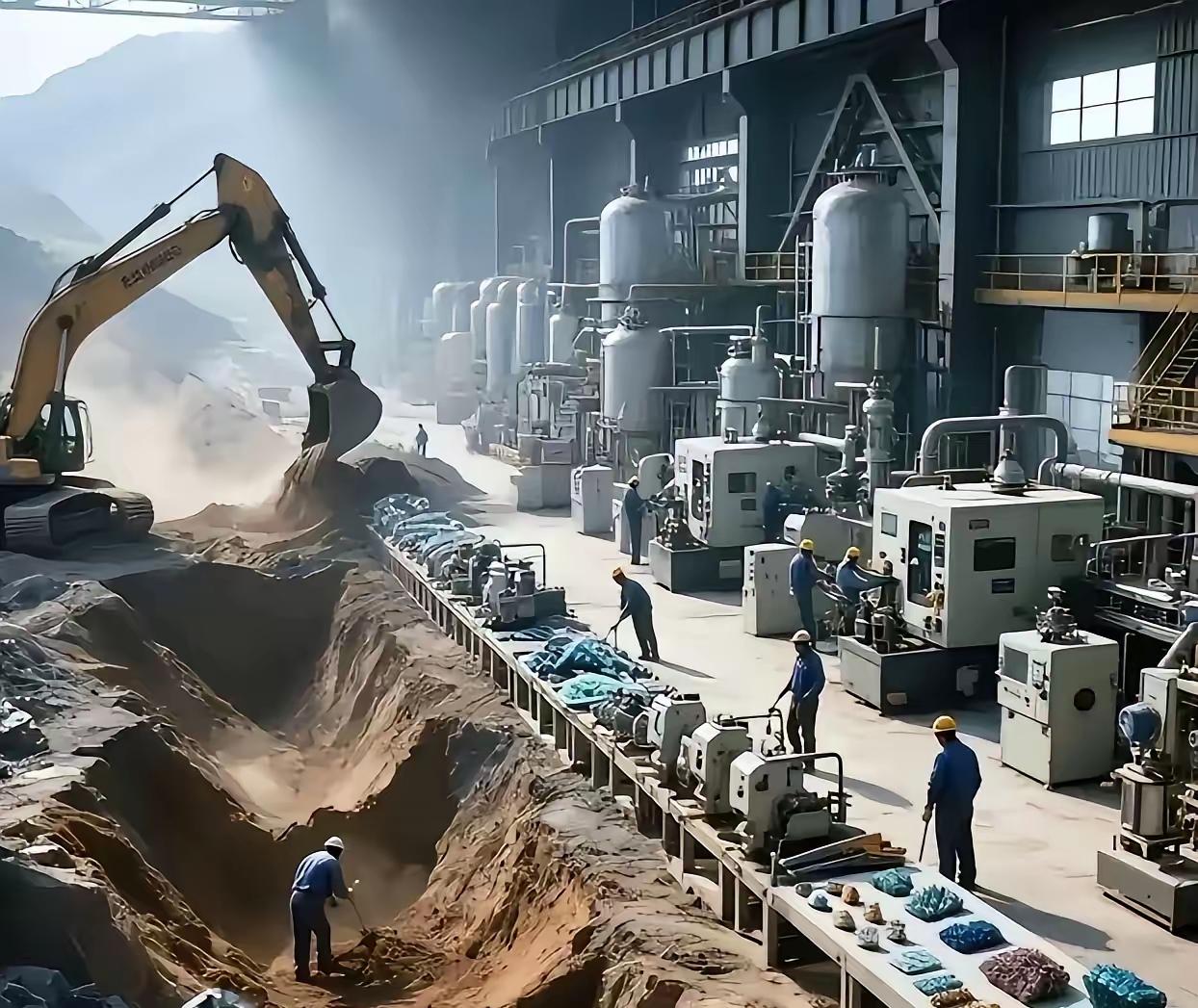 大陆暂停对台稀土供应，
这招精准有力。
稀土是高科技和军工的关键材料，台湾近40