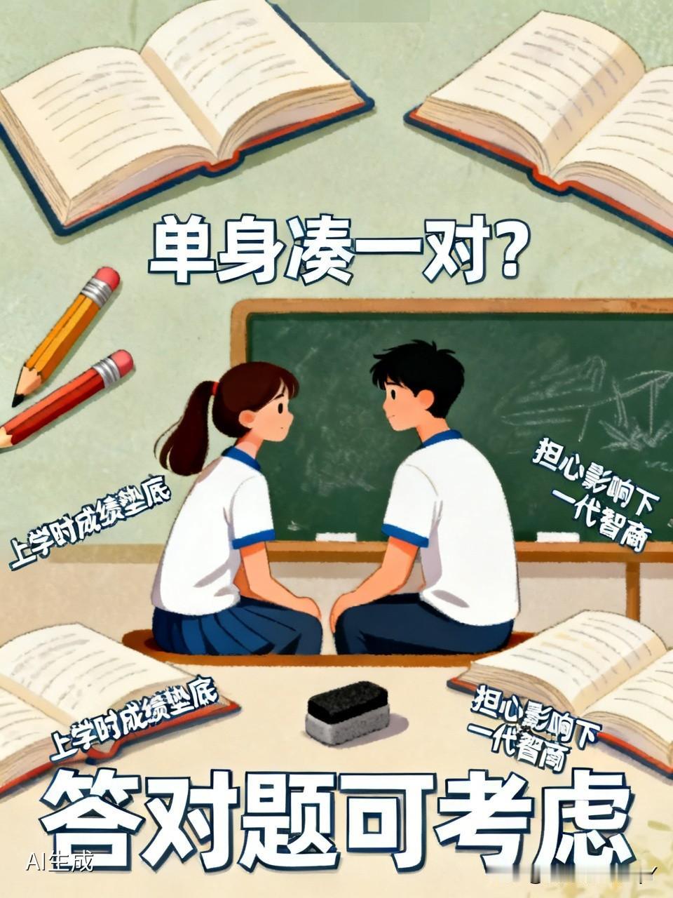 一帮同学正在聚会，一位男同学转过头，问身旁的女同学：“你现在还是单身吗？”
女生