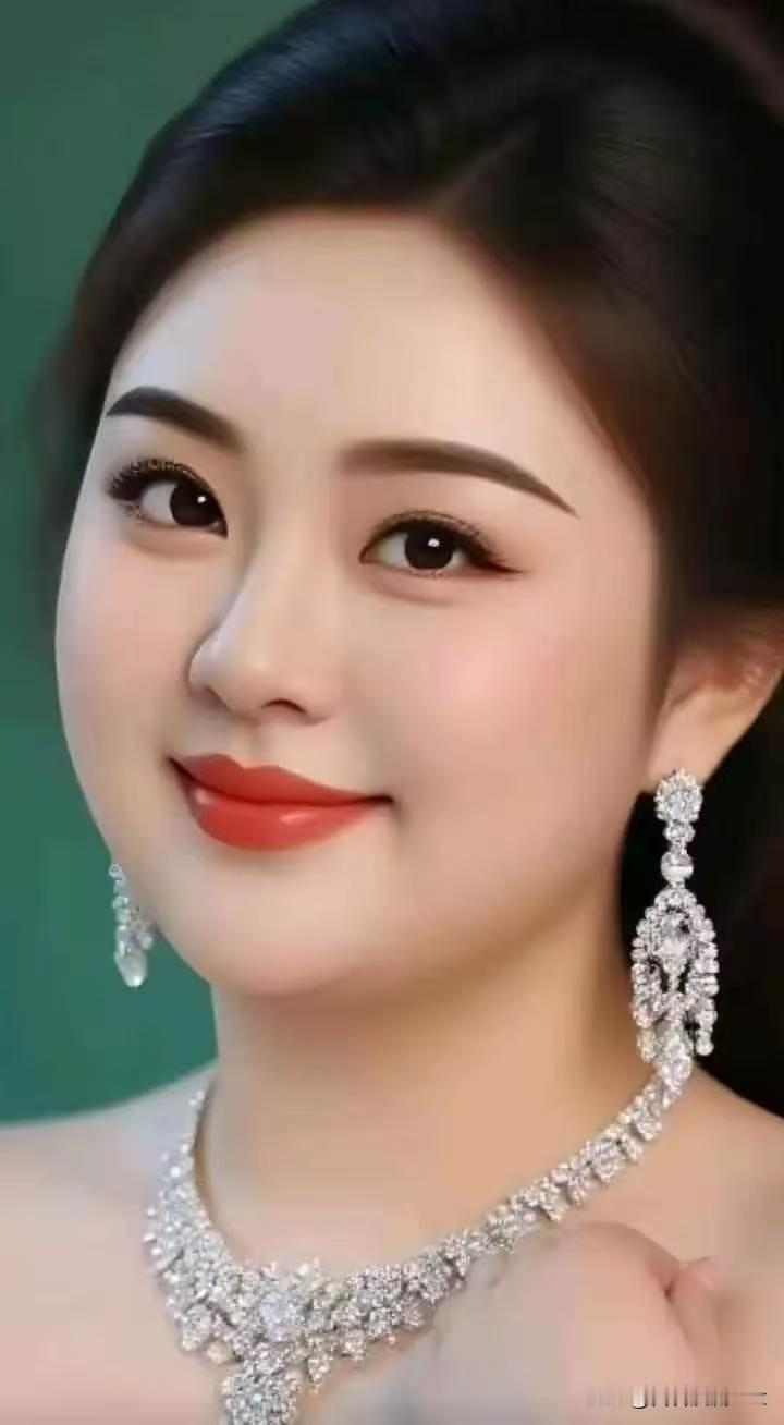 七律·锦姿芳
 
云鬓轻拢映珠光，宝饰玲珑衬雅妆。
眸若澄波藏温婉，唇凝丹色蕴芬