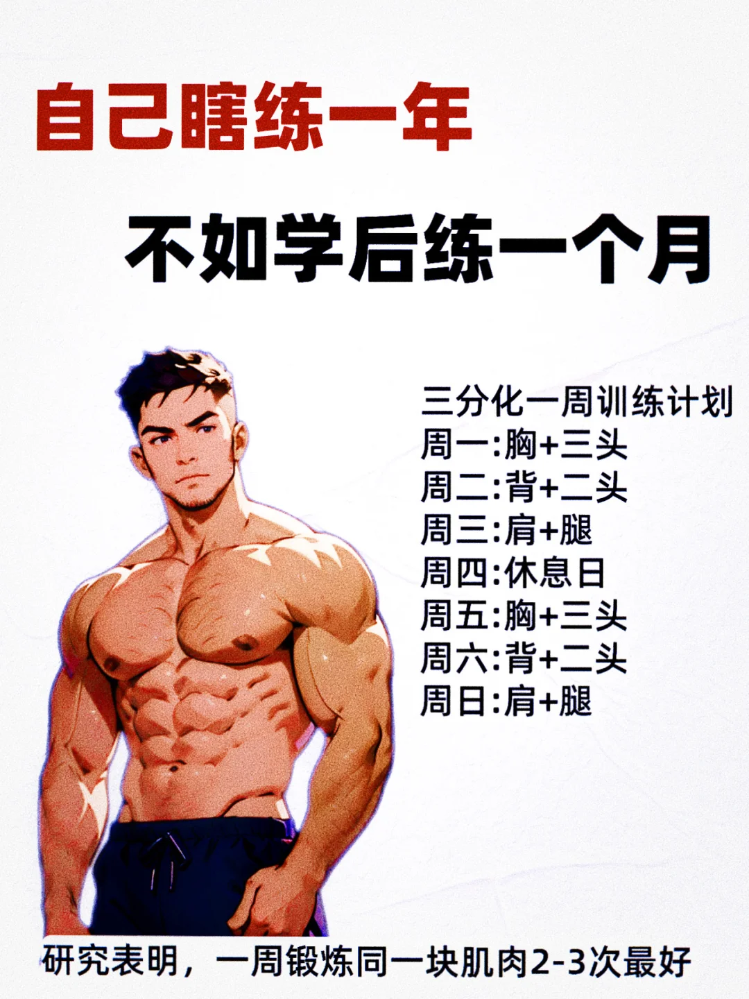 自己瞎练一年，不如学后练一个月！