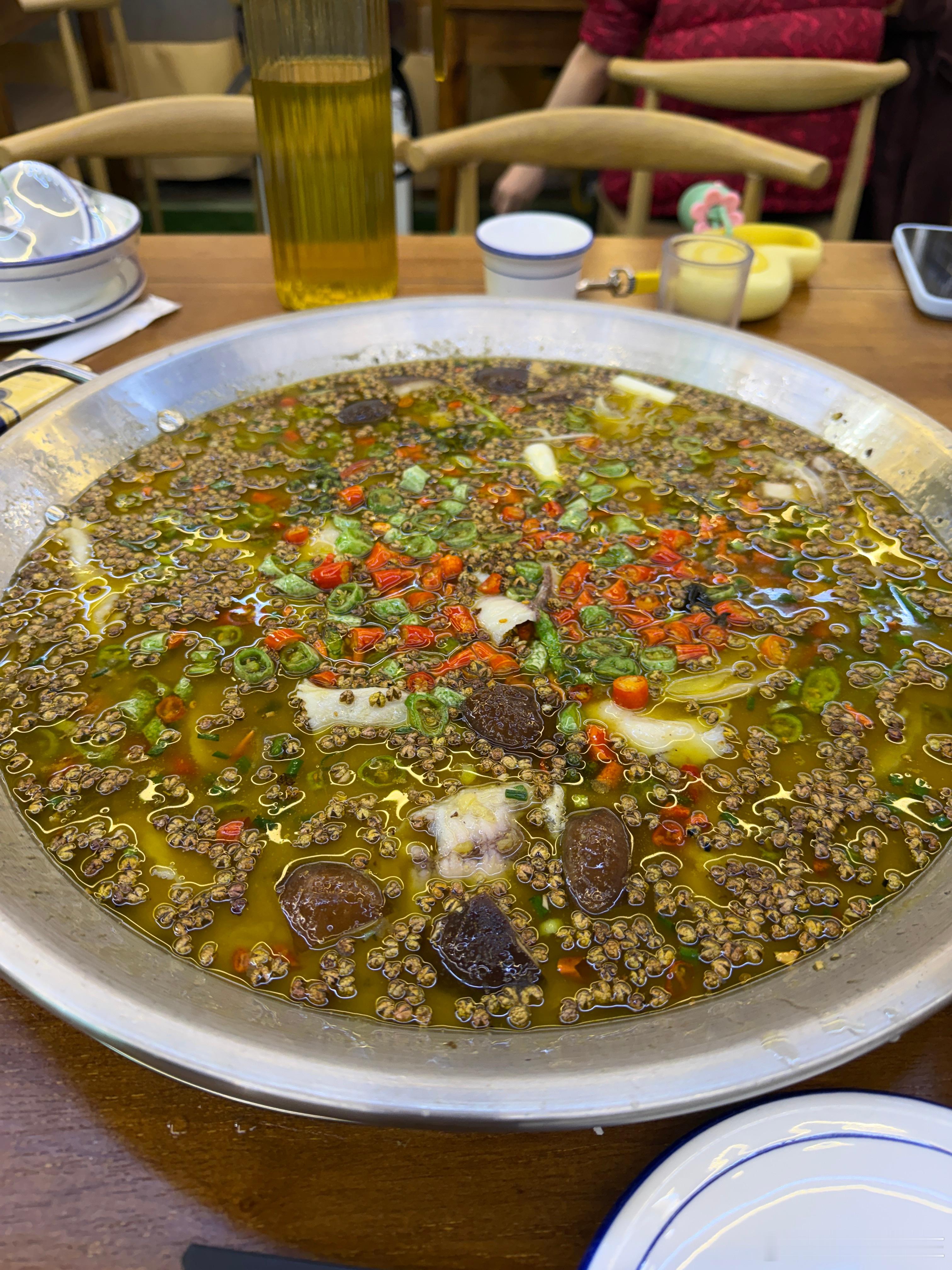 青花椒鱼吃起美食分享 成都