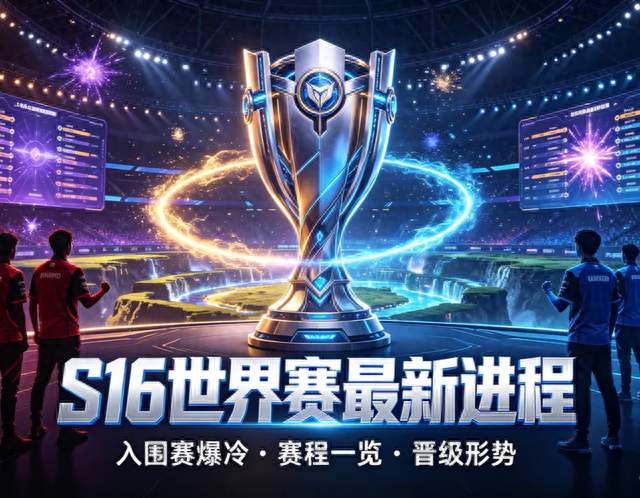 S16世界赛最新进程！入围赛爆大冷门，完整赛程+观赛时间全整理