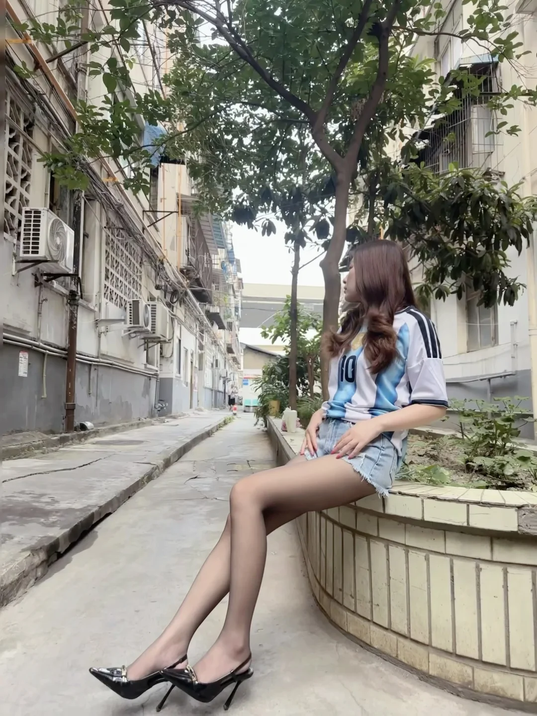 没有足球⚽️踢绣球 世界杯穿搭