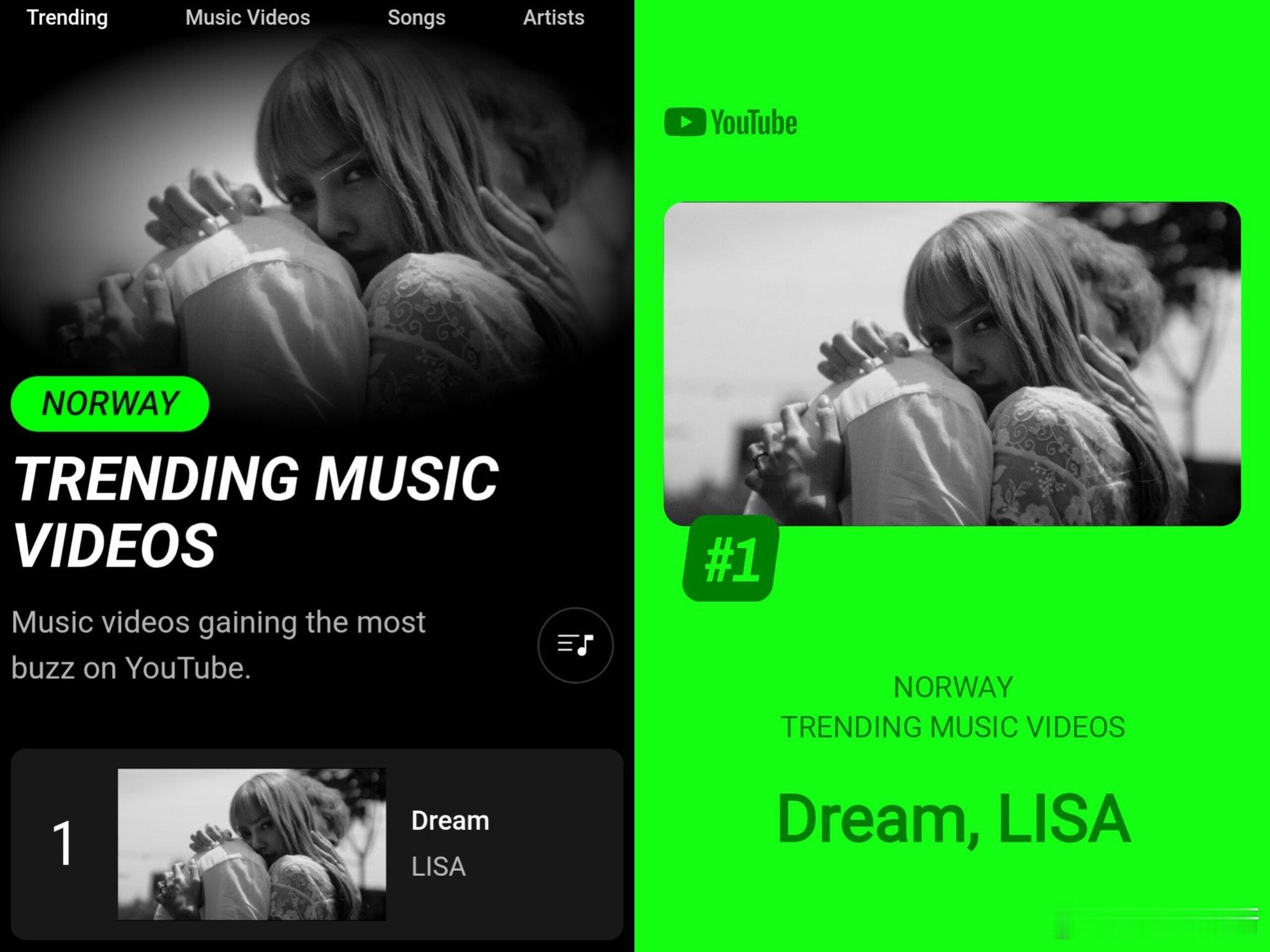 Lisa的《Dream》（ft.坂口健太郎）微电影已登上挪威🇳🇴You/Tu