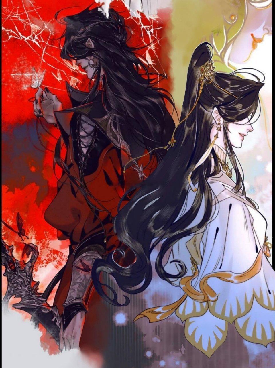 神明和信徒天官赐福漫画 画师：STARember 