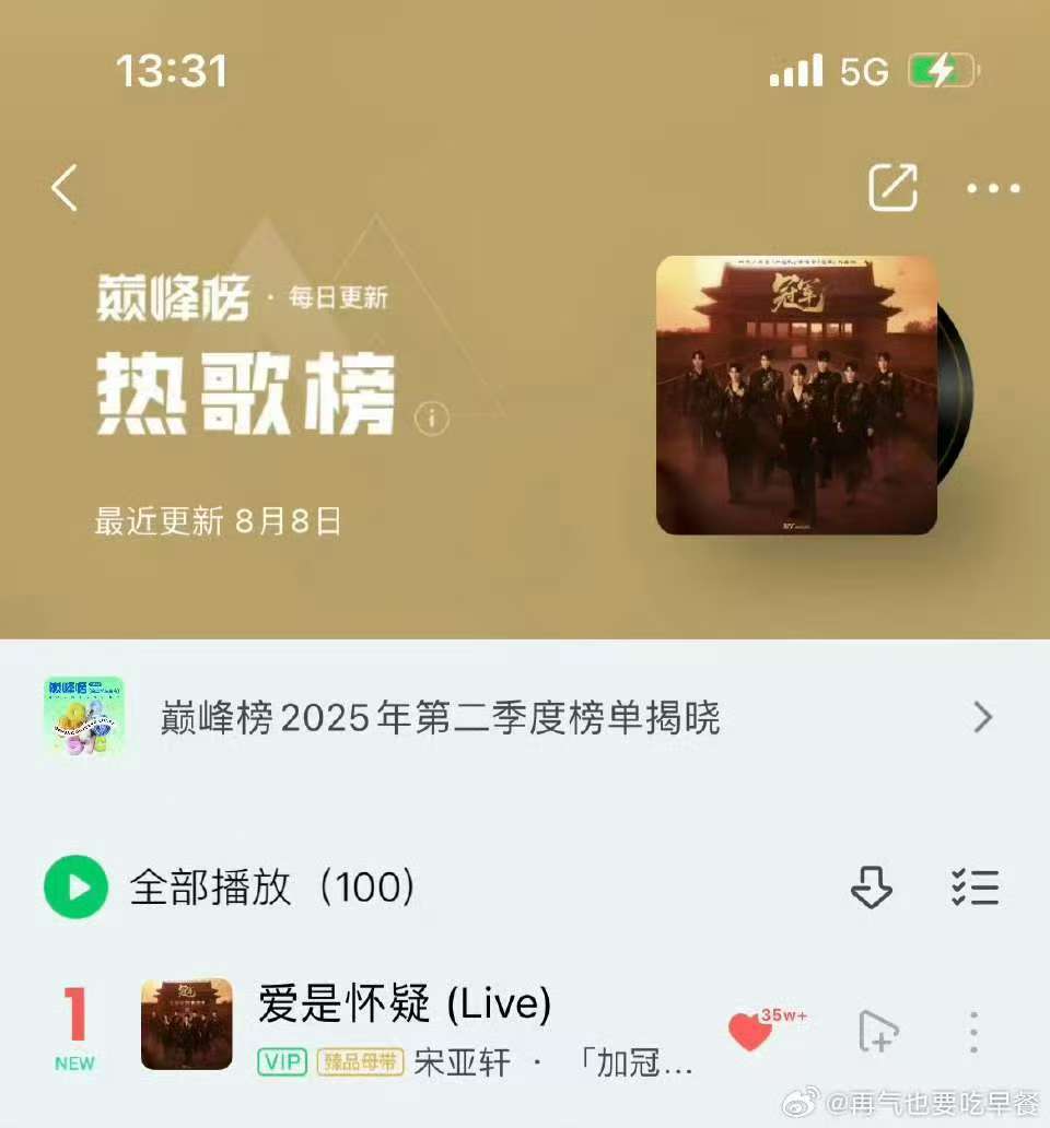 宋亚轩爱是怀疑登顶巅峰榜宋亚轩爱是怀疑登顶巅峰榜热歌榜宋亚轩爱是怀疑登顶巅峰榜，