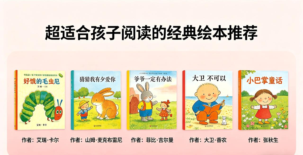 推荐几本超适合孩子阅读的经典绘本