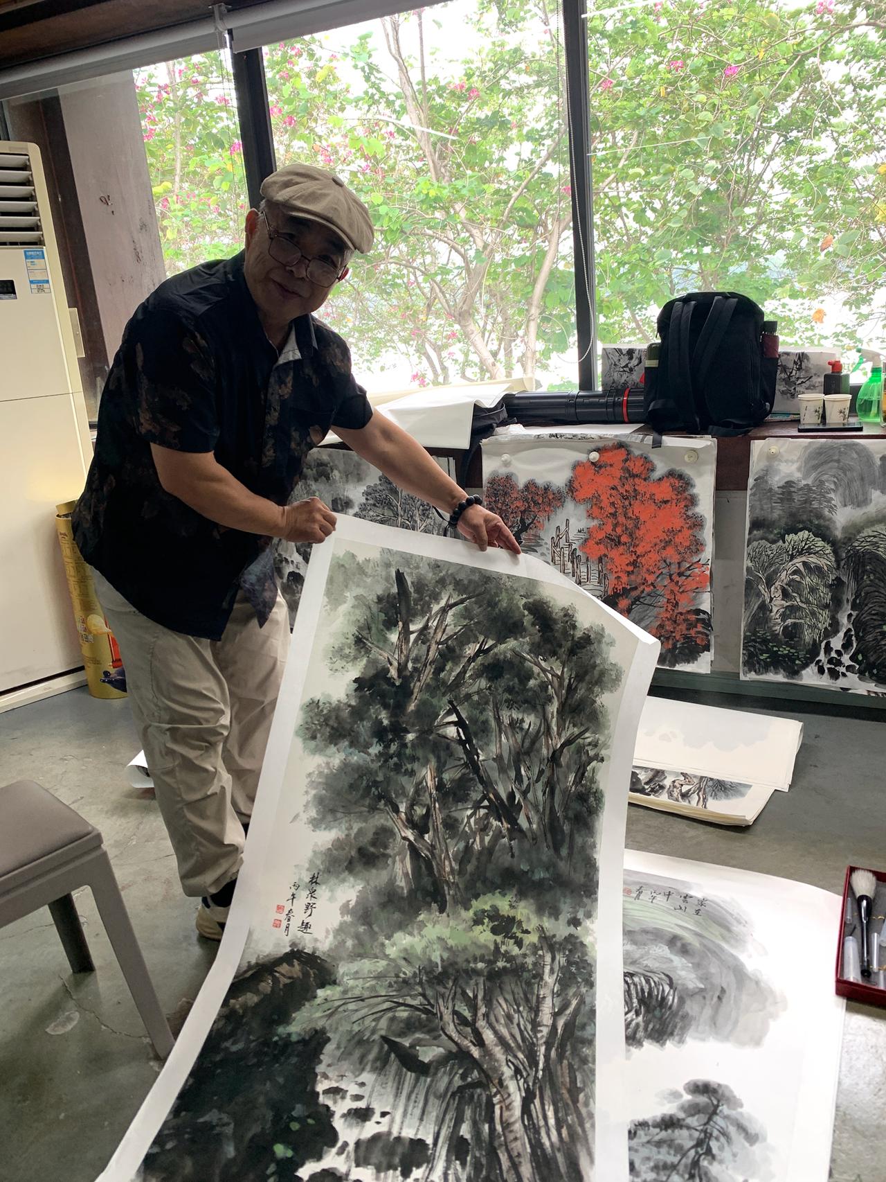 至美意境，在笔墨间——李圣典临习作品选。

大美肇庆，风光秀美，四季繁花似锦；星