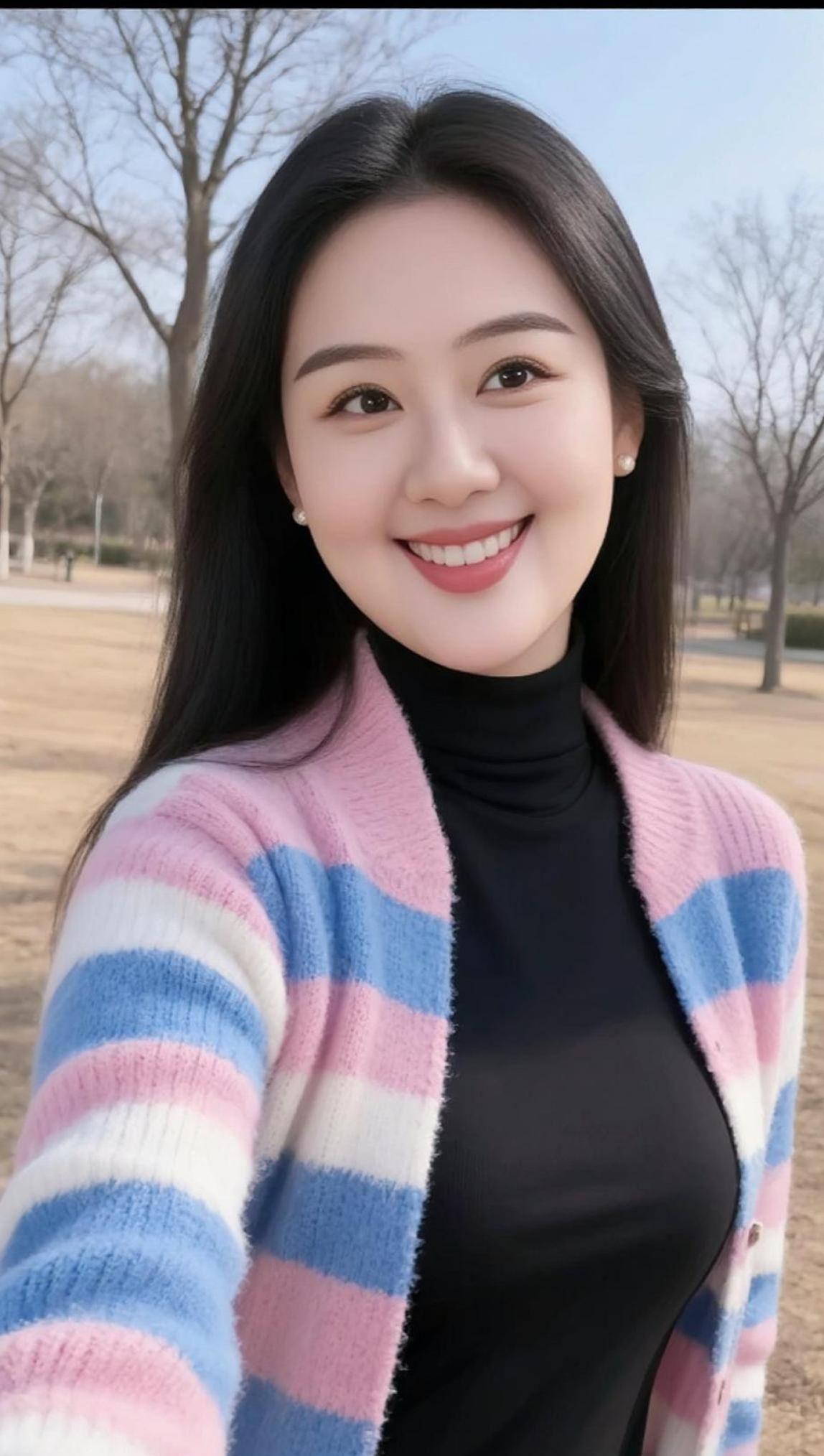 AI公园微笑自拍  颜值在线 热爱霸屏榜