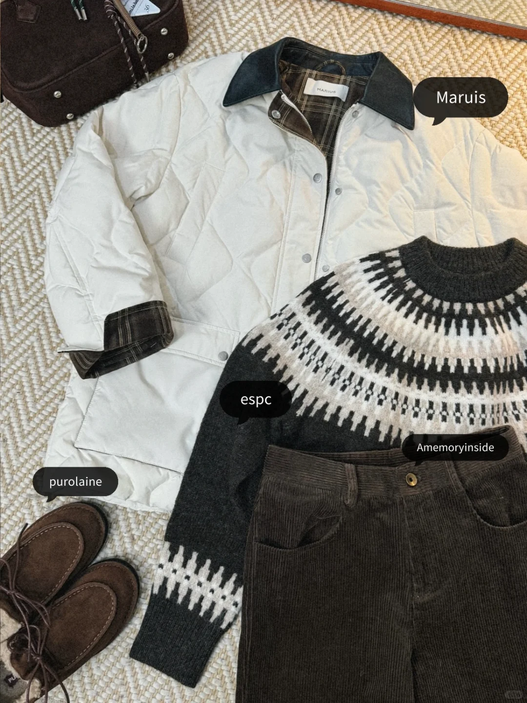 𝗕𝗮𝗿𝗻𝗳𝗶𝘁巴恩风开箱📦｜漂亮过冬8️⃣套