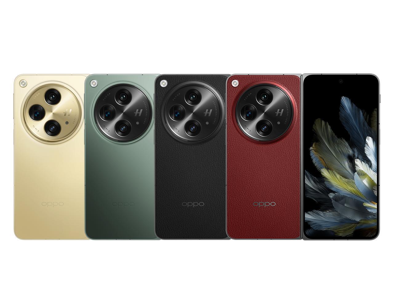 OPPO Find N3 预热了这么久，看习惯了吗？

目前四个颜色的渲染图都已