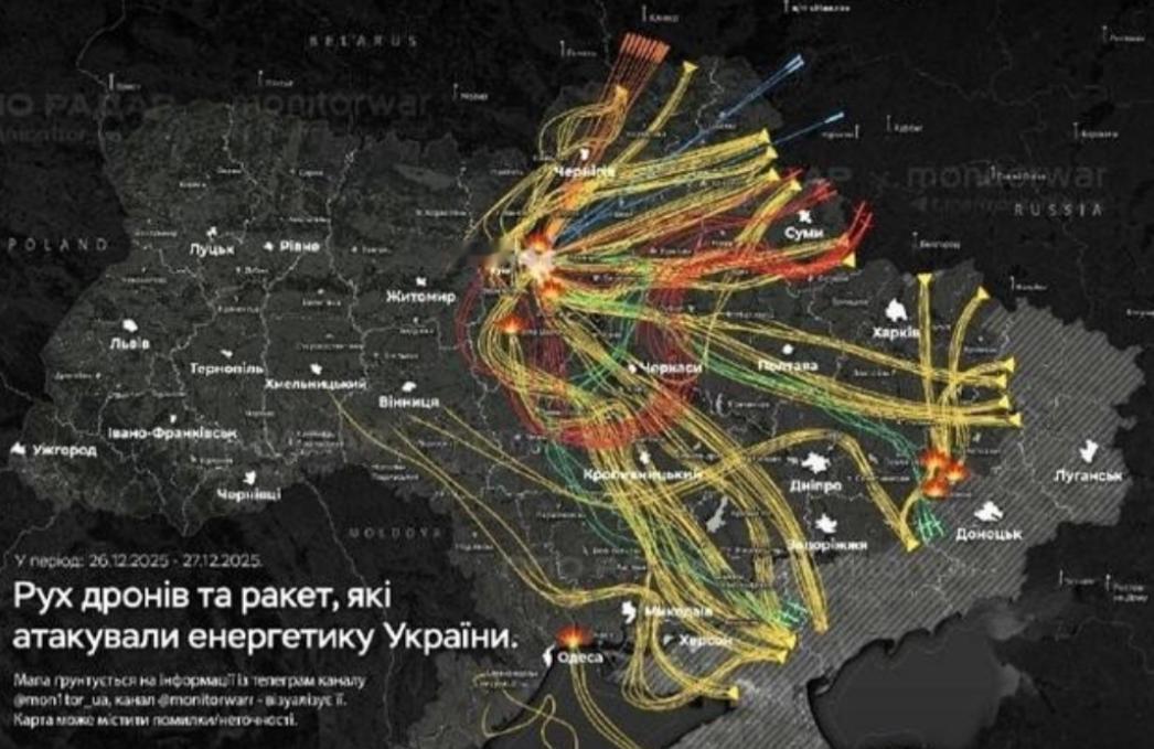 俄军对基辅的空袭，打法突然变了。不再是以前那种分散各地的袭扰，而是把几乎所有弹药