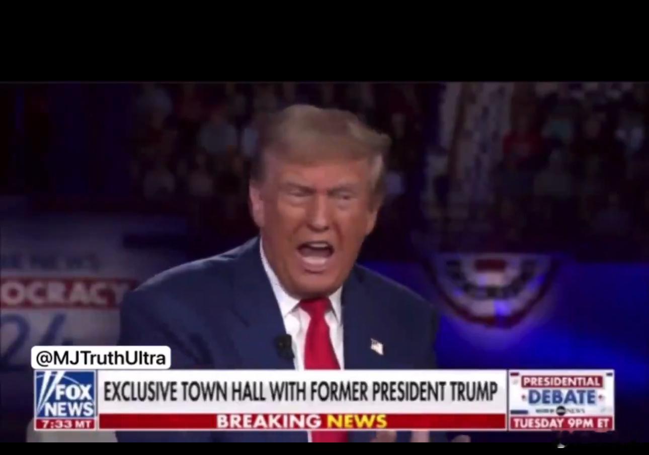 ‼️懂王总是空洞地谈论某一大事件。这很符合教育程度低的群体的思维习惯。浅层思维总