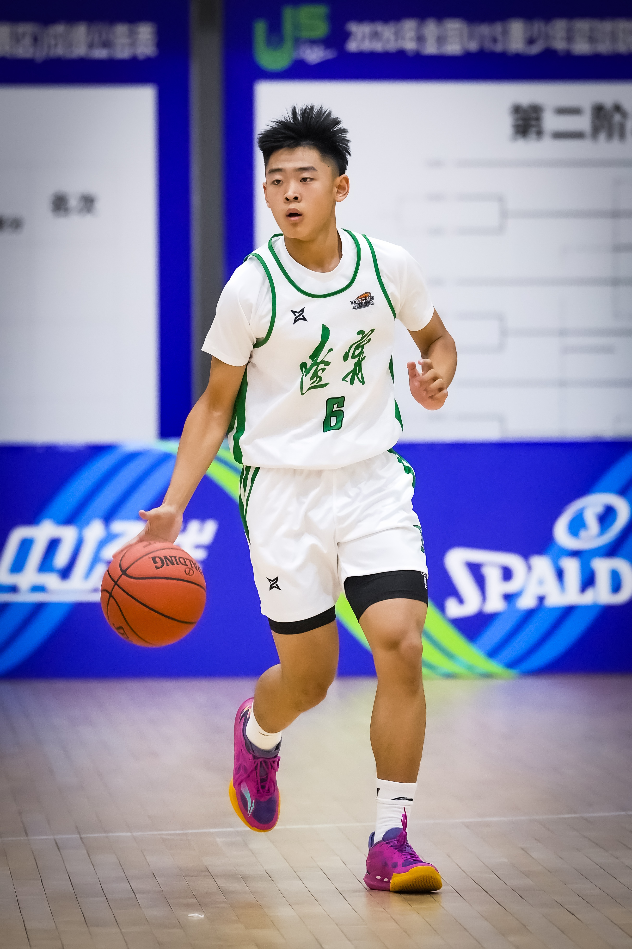 全国u15青少年篮球联赛辽宁队小组赛三连胜，以B组第一的战绩直接晋级八强，7月7