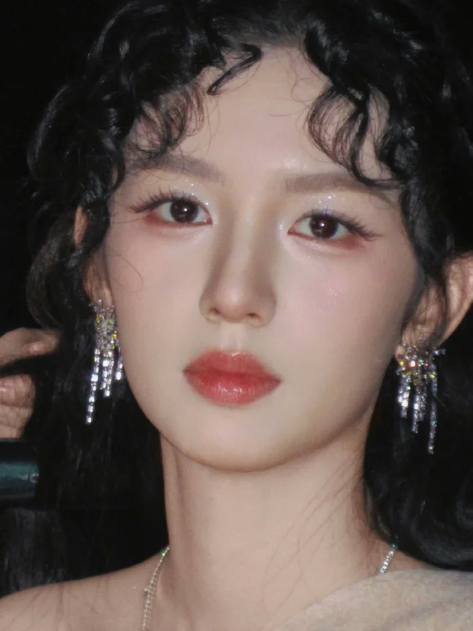 给周也化的少女油画妆（出发图）