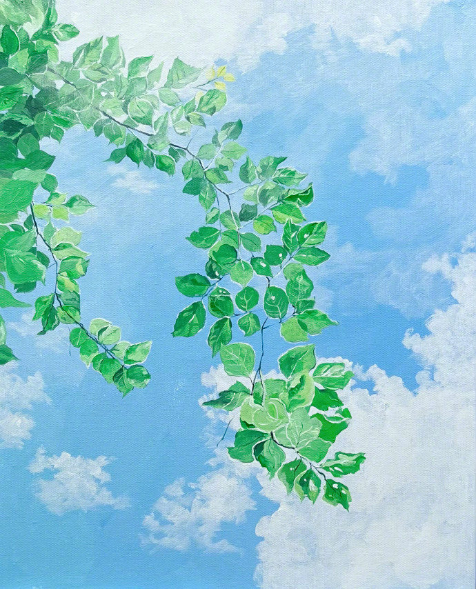 夏天这份清新蓝