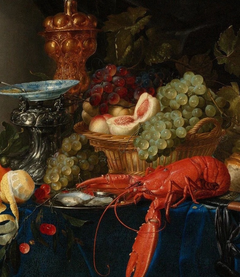荷兰黄金时代静物大师 Pieter de Ring作品，极致绚烂的表象背后，是古