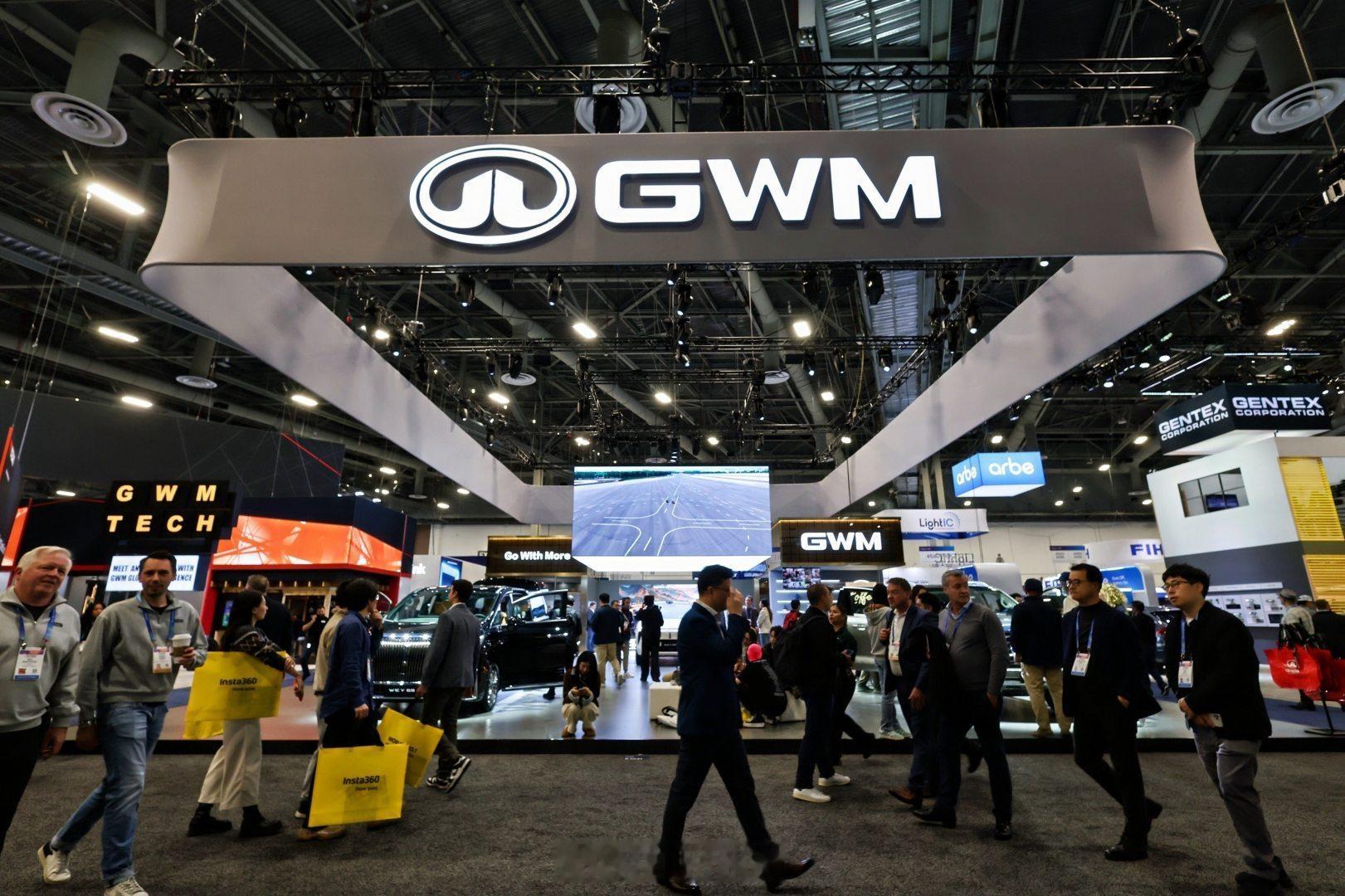 2026CES展会上，长城汽车向全球输出中国汽车文化！这波输出太会了！全球首创的