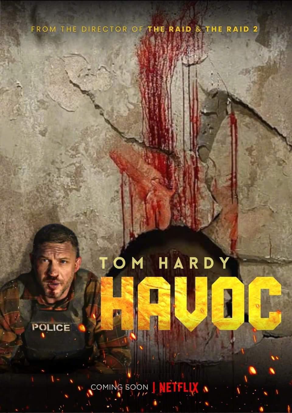 #TomHardy[超话]# 《浩劫》将于今年底上线Netflix[酷]汤老师这