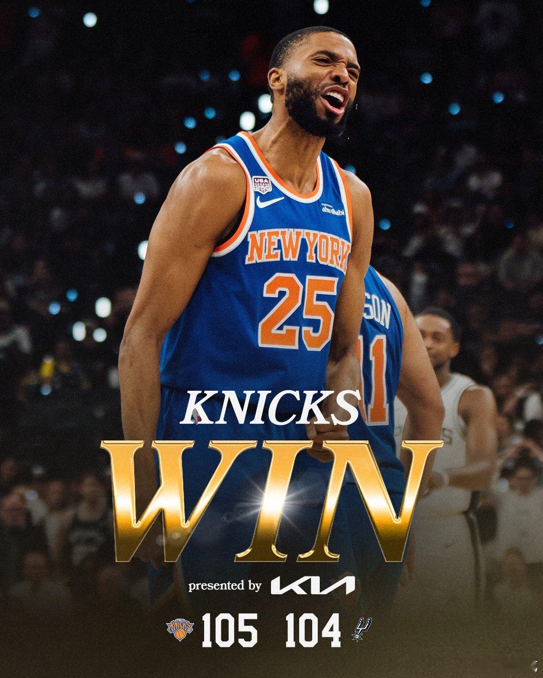 今天尼克斯vs马刺的NBA总决赛第二场，纽约惊险再拿下一个客场，大比分2:0领先