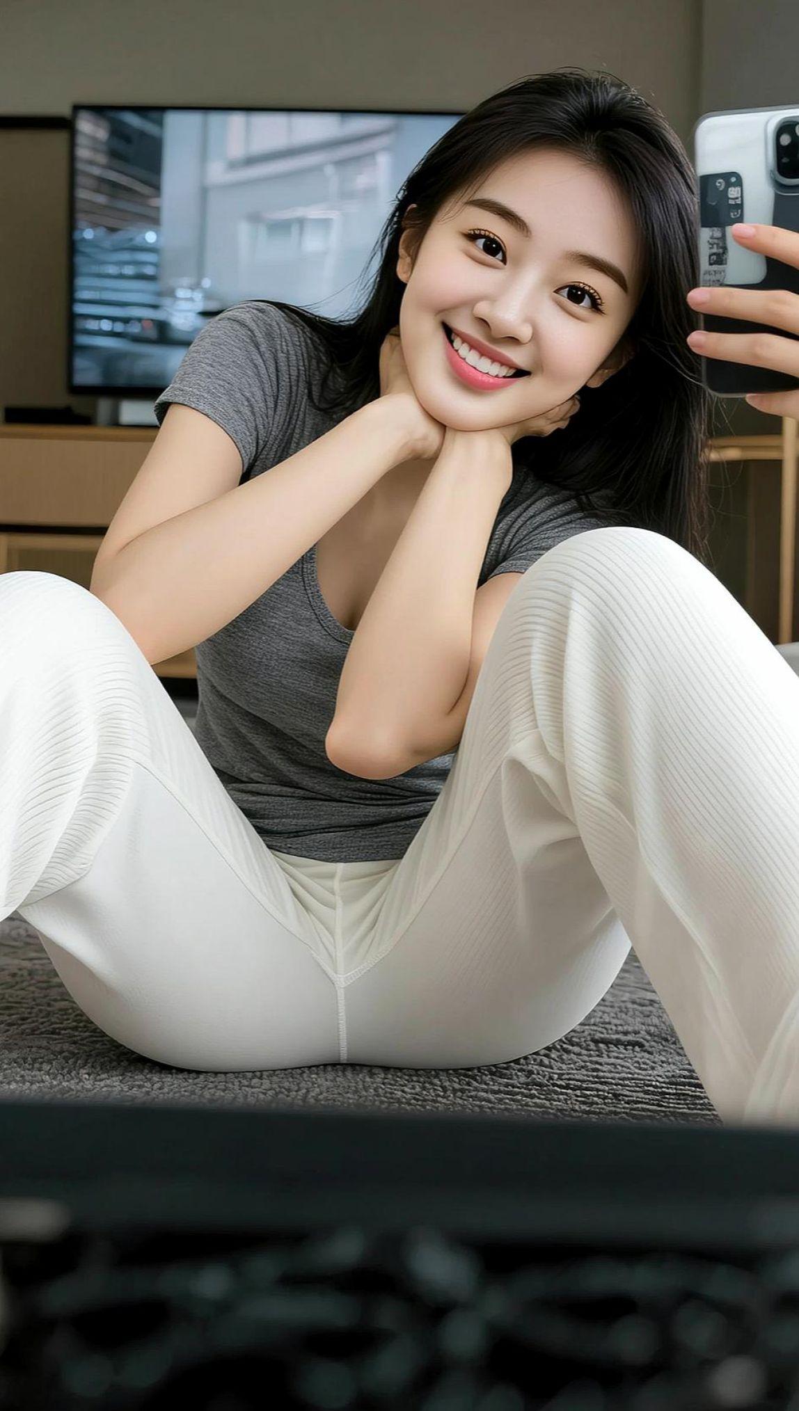 AI居家休闲拍 抖音ai创作 前行追梦的力量 日常穿搭