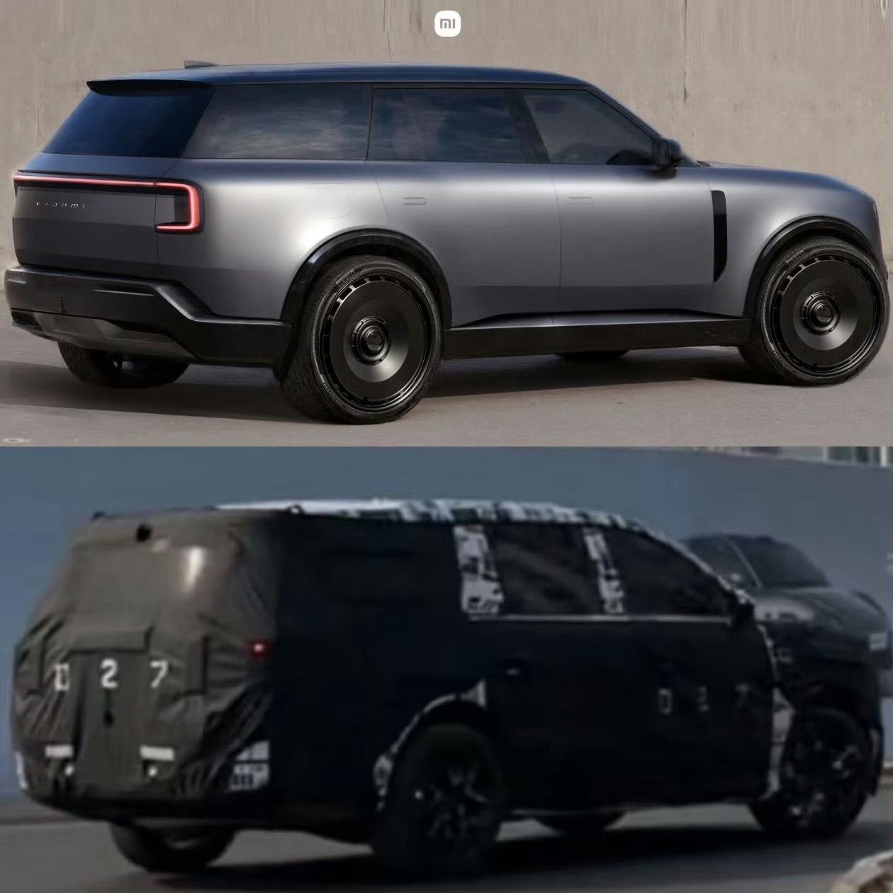 小米首款增程大SUV，这外观你满意吗？ ​​​