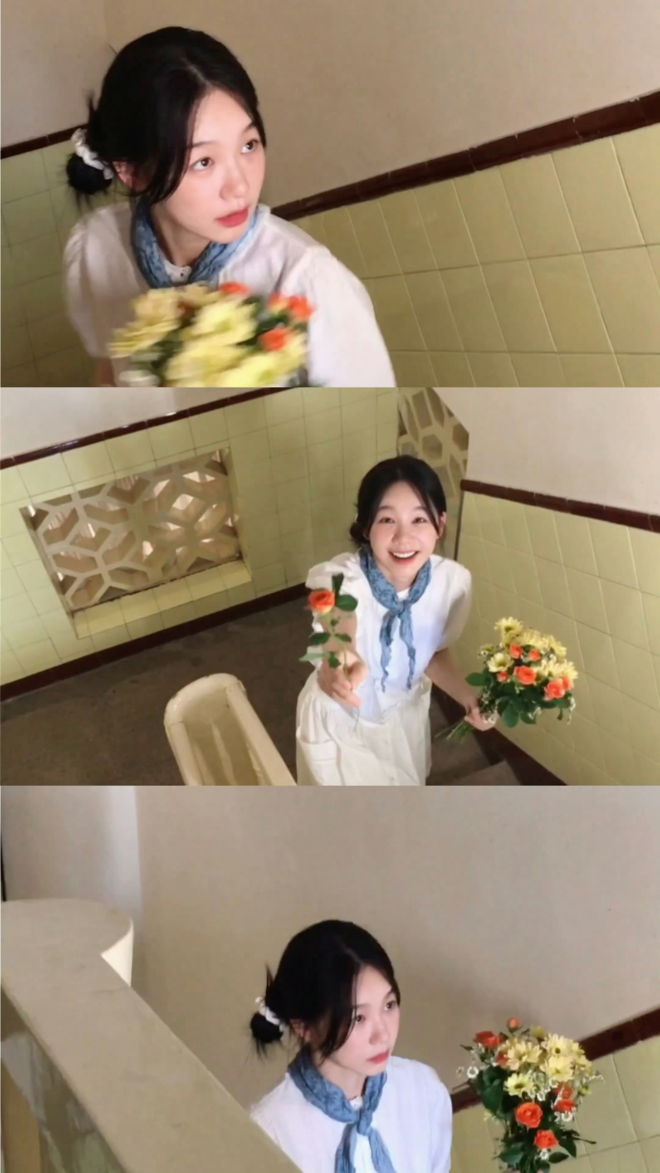 徐梦洁 完全拍照模板 穿搭种草机来的。 
