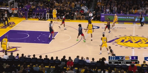 五佳球！詹姆斯41了还这么能跳！
在今天NBA常规赛湖人对阵奇才的比赛中，外线持