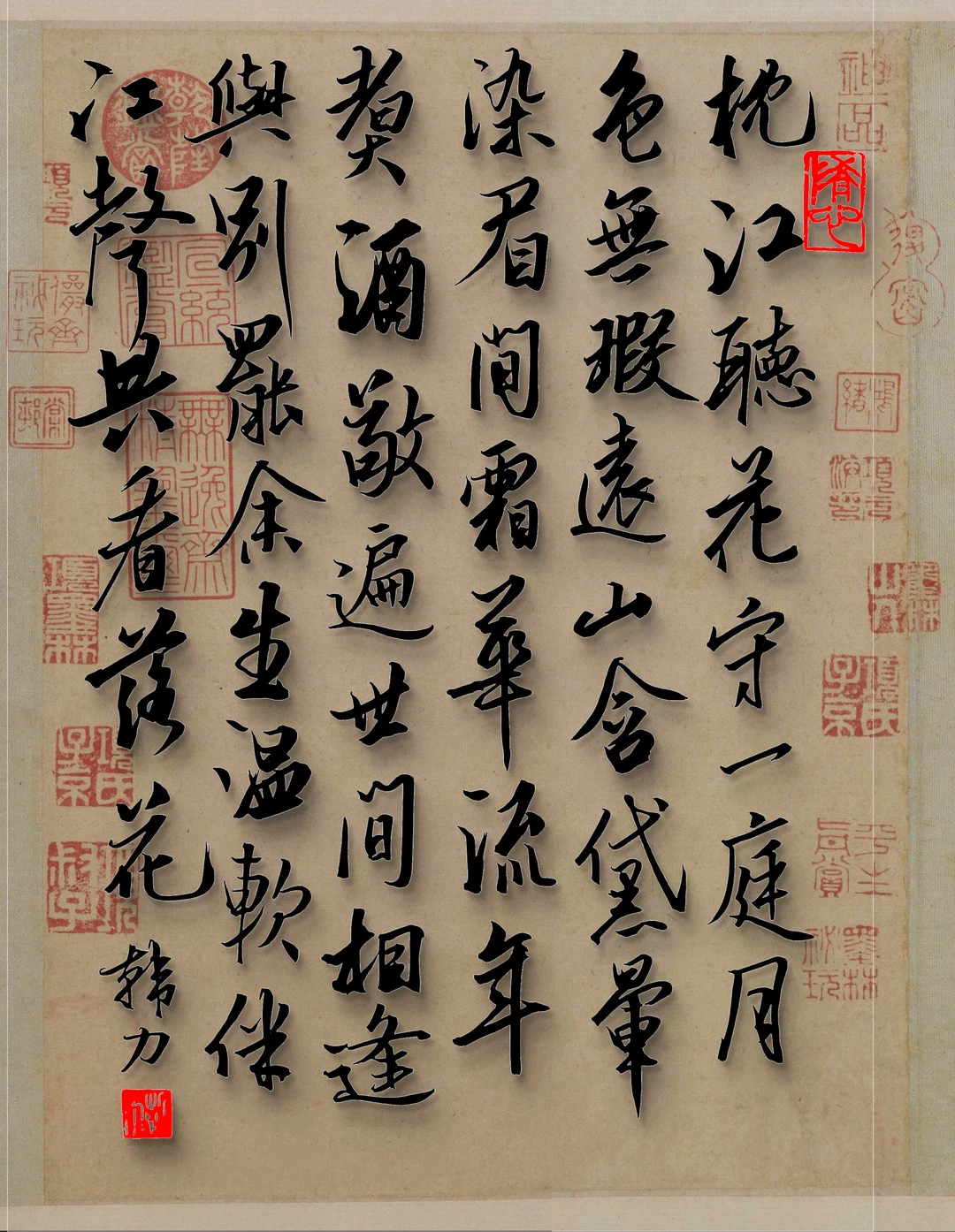 枕江听花