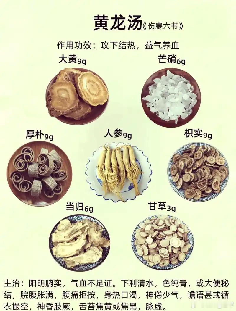 黄龙汤：古代“急救方”如何成为现代抗炎利器？揭秘中药复方的科学密码学点中医[超话