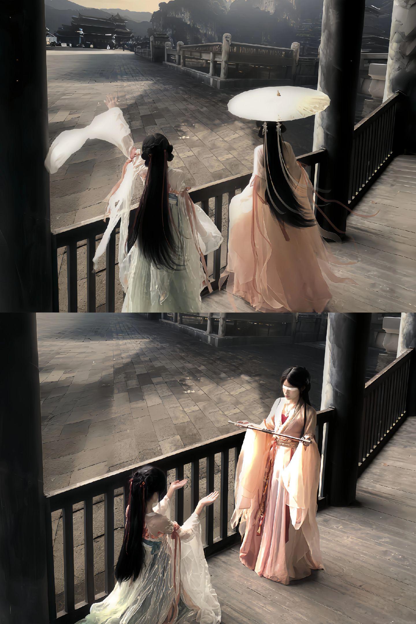 “师姐，这破门有什么好守的，你天天看着它” “我以此身祭此门，杀阵，开”