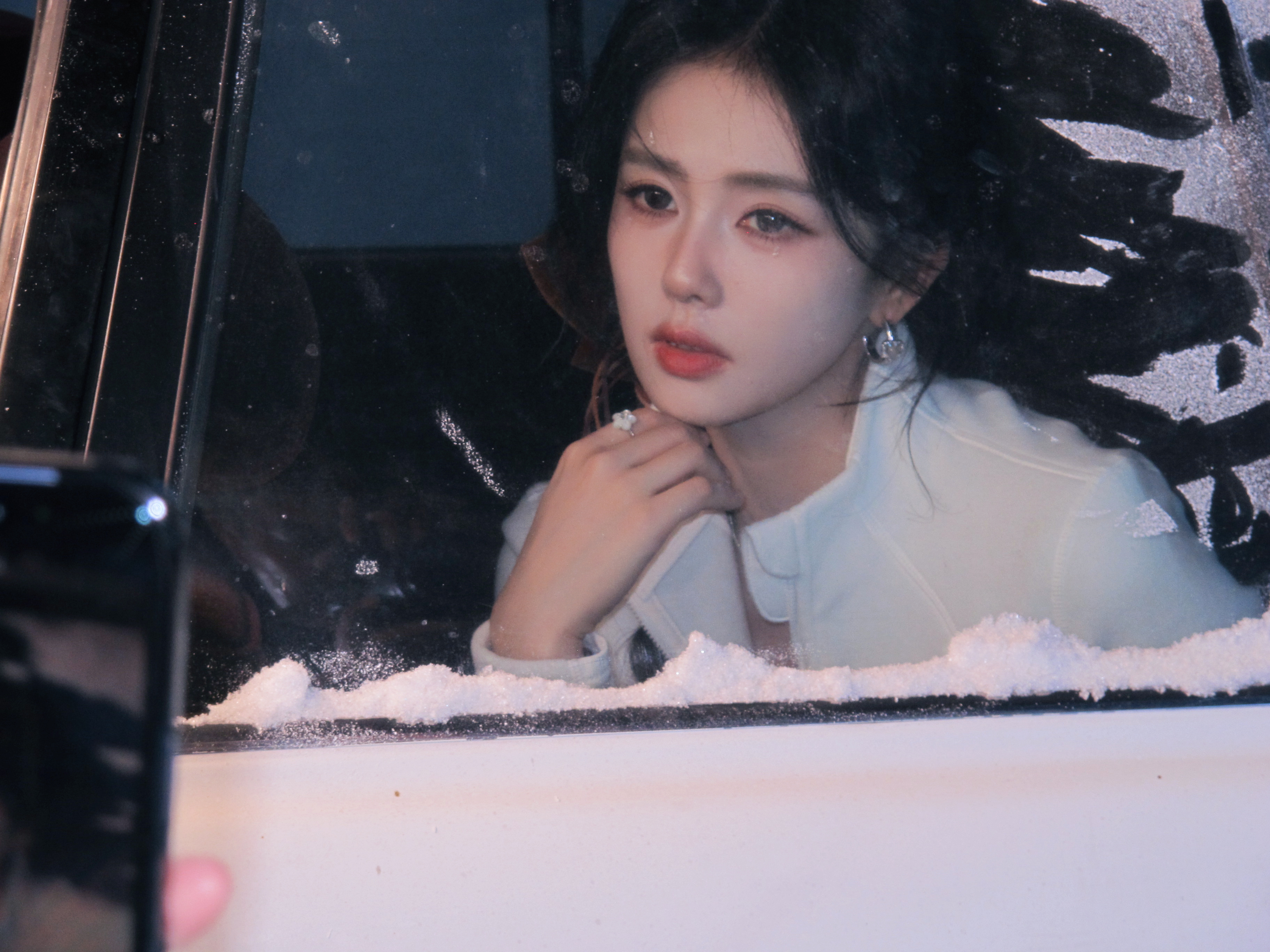 给白鹿做的雪落棕绳编发白鹿·siinsiin全球品牌代言人发型 张振白鹿大师出妆