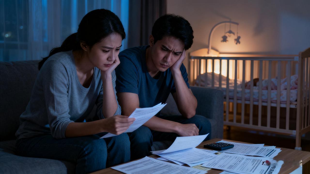 同事医生夫妻两个都是90后，两人都是独生子女。
一个月收入两个人起来一万五左右，