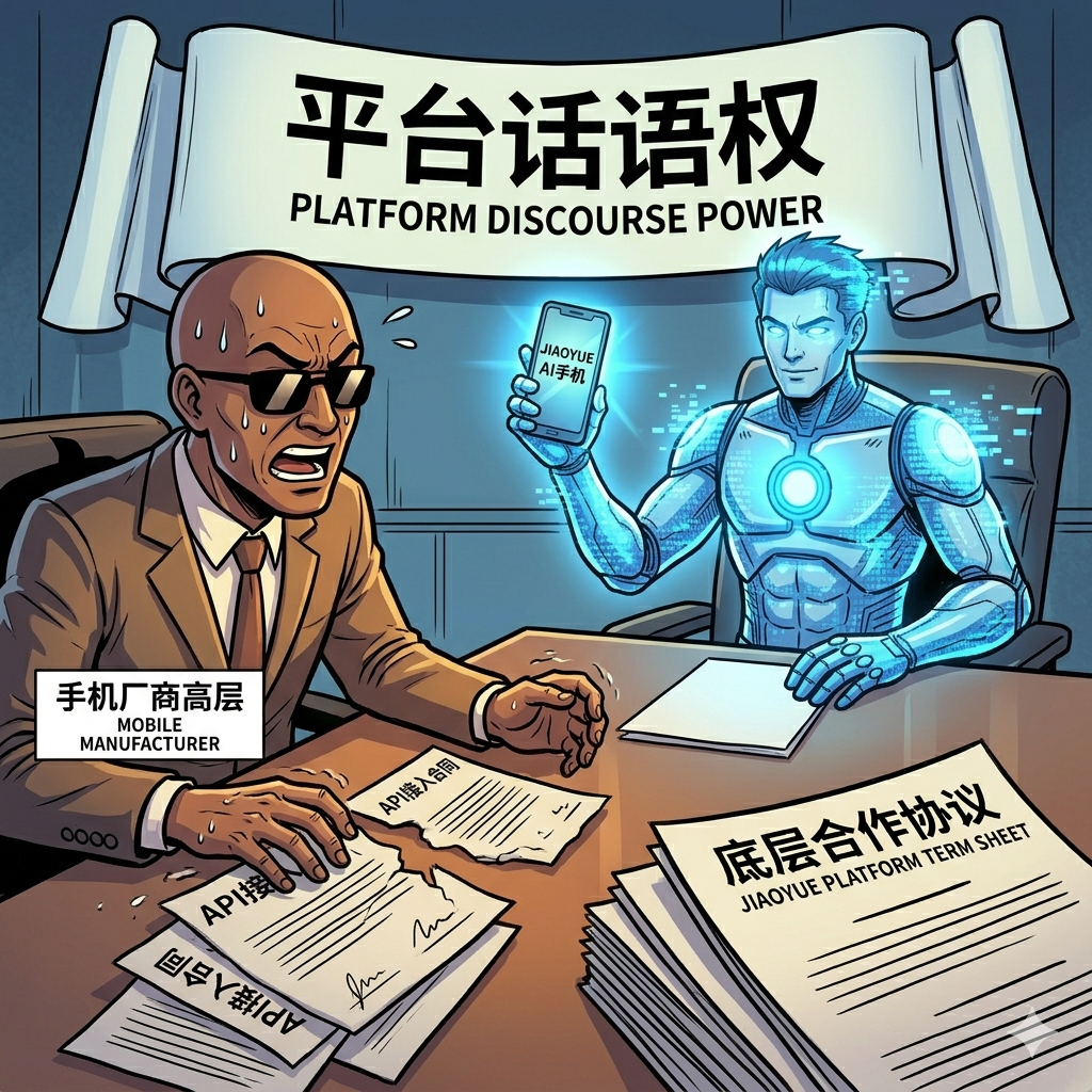 阶跃星辰为什么要做手机？一家卖AI模型的公司，为什么要自己造手机？因为它发现了一