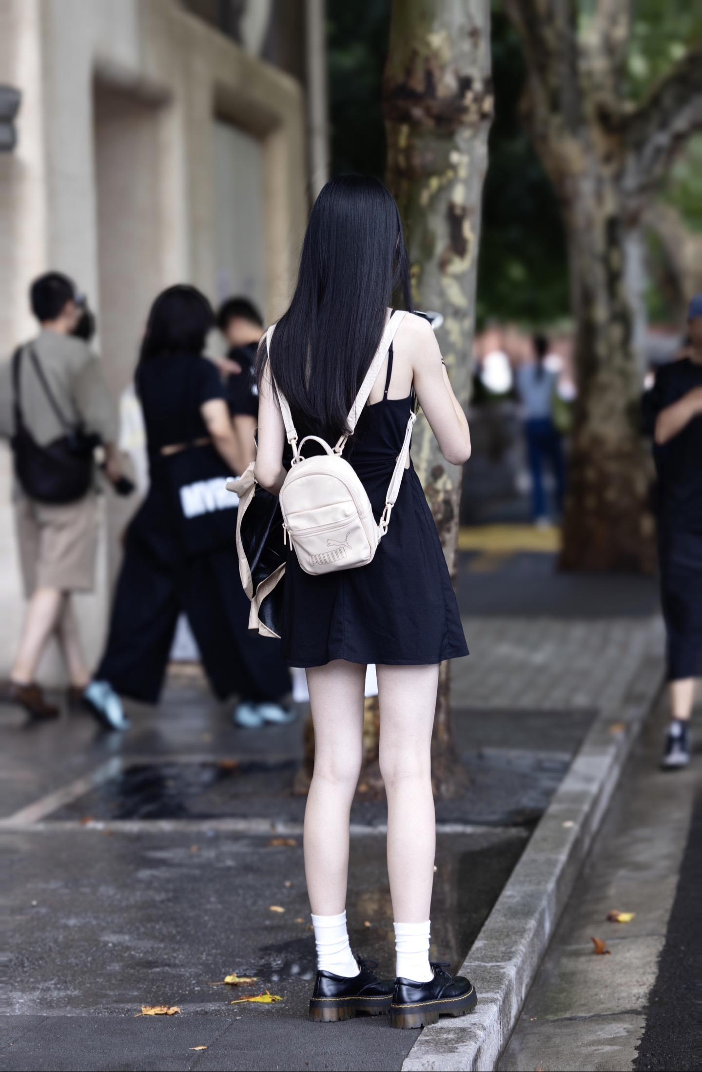 上海街拍。街拍时尚穿搭